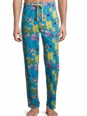 Sesame Street Large Lounge Pants with Yellow Drawstring New in Package Big Bird